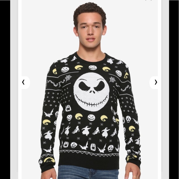 Disney Other - TEMPORARILY UNAVAILABLE. DISNEY HOT TOPIC NBC Jack Fair Isle SWEATER!